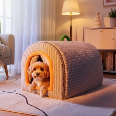 toutou observe par sa maison  Chien interieur 