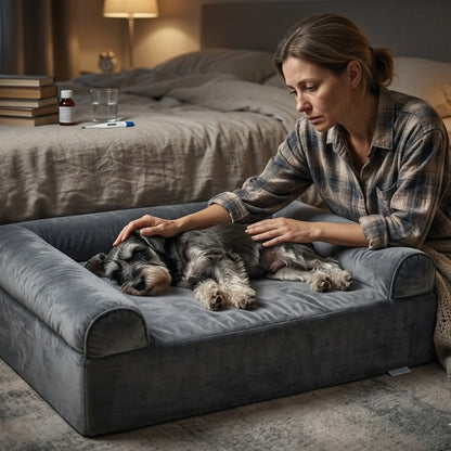 toutou dans canape XXL chien antidérapant