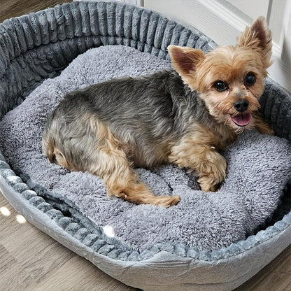 toutouprofite canape pour chien velours chaud