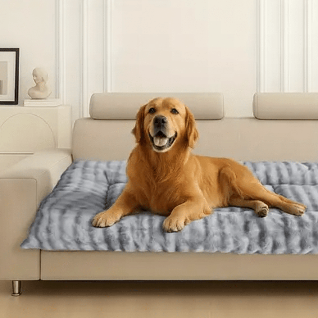 toutou sur matelas pour chien xxl sur canape