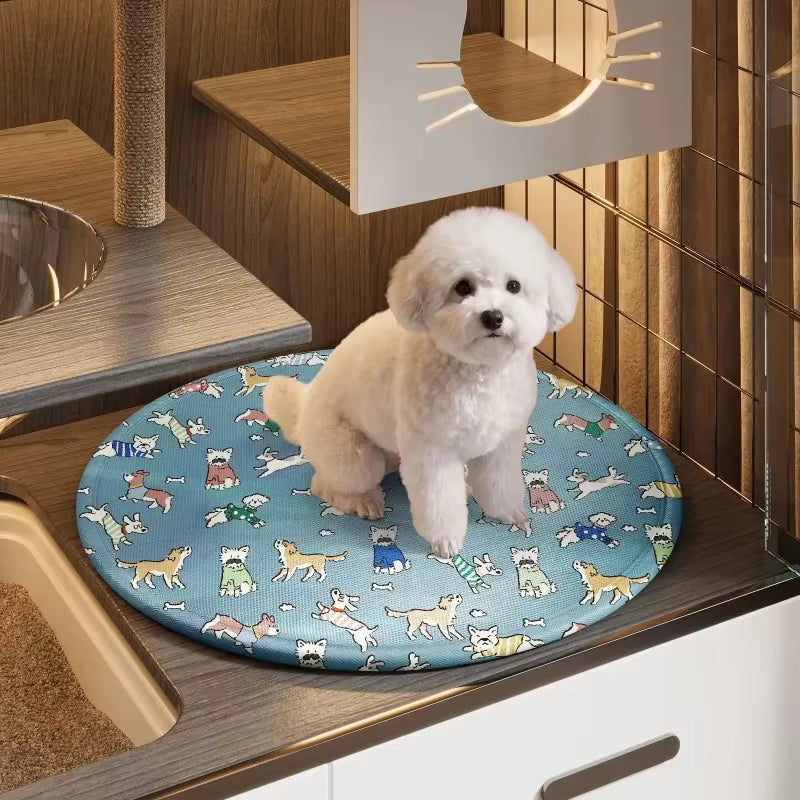 Tapis rafraichissant chien grand taille | Soie de glace