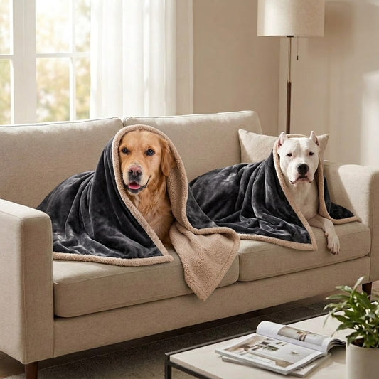 toutous couvert par couverture imperméable lavable