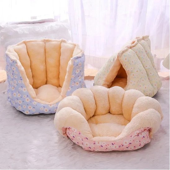 trois façon orme  de canapé pour chien 